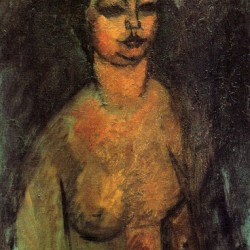Modigliani - Female nude -2-